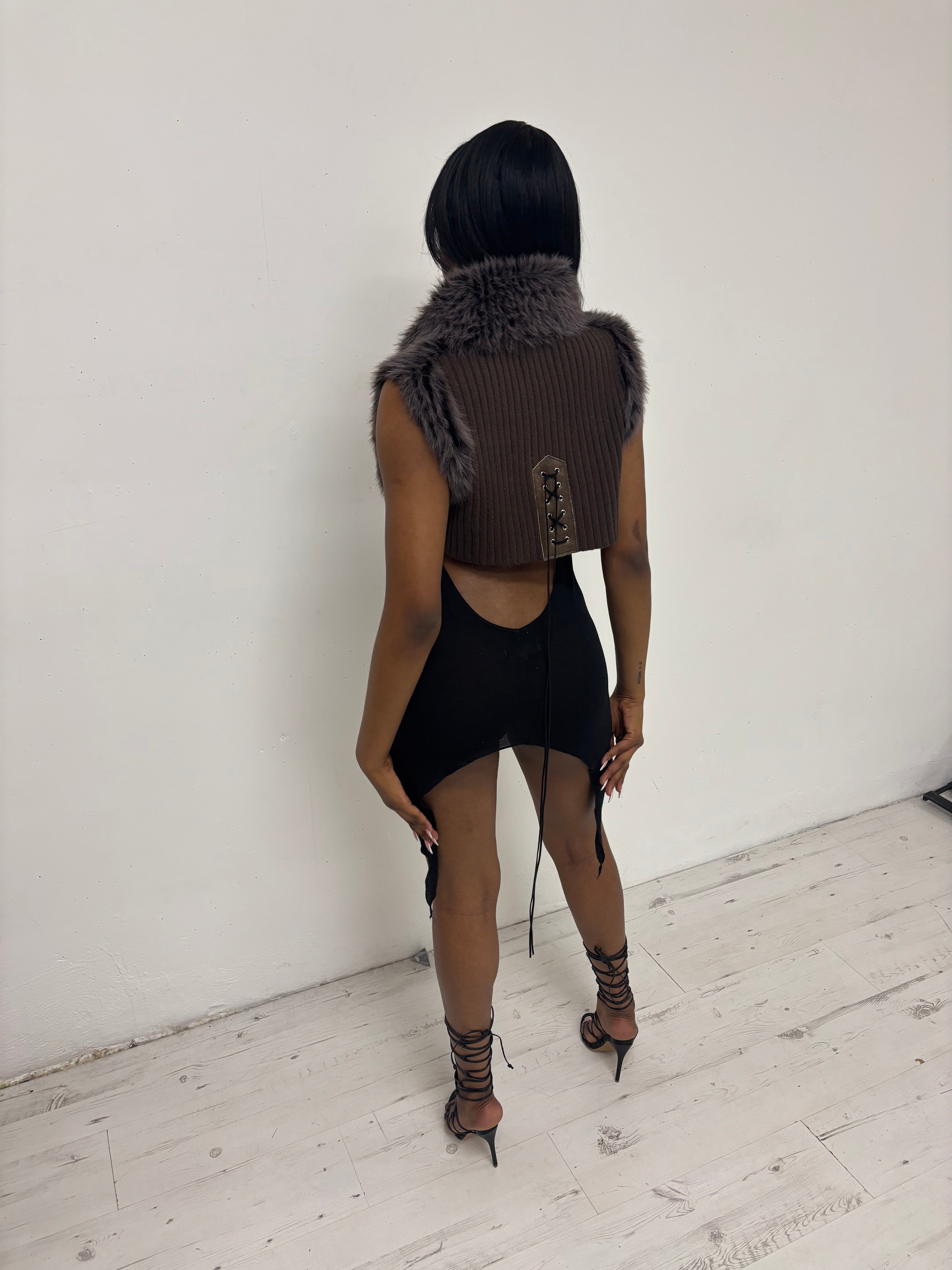 Vixen Vest (Brown) – MATTE