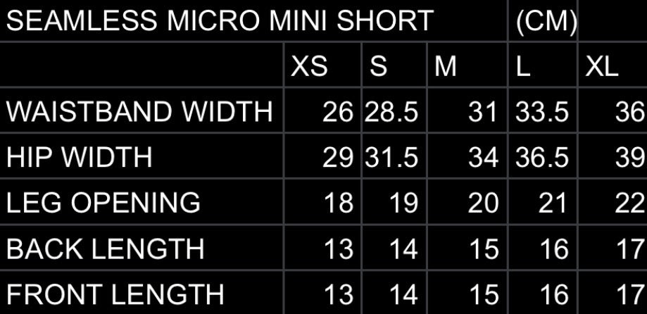 
                  
                    Seamless Micro Mini Short (Black)
                  
                