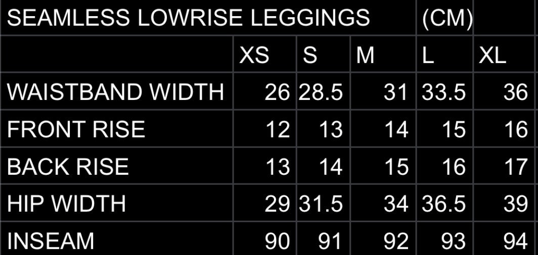 
                  
                    Seamless LowRise Legging (Grey)
                  
                